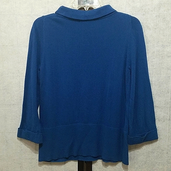 Boden cotton blend cowl neck cuffed sleeve sweater sz 8 - Picture 5 of 8